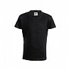 Camiseta Niño Color Keya 150gr - Color Negro