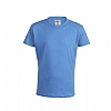 Camiseta Infantil Publicitaria Color Keya 150gr - Color Azul Claro
