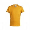Camiseta Infantil Publicitaria Color Keya 150gr - Color Dorado
