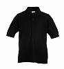Polo Infantil Fruit Of The Loom - Color Negro