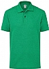 Polo Infantil Fruit Of The Loom - Color Retro Heather Green