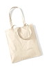 Bolsa Algodon Personalizada A4 Westford Mill - Color Natural