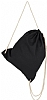 Bolsa Mochila con Cordn  - Color Black