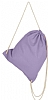 Bolsa Mochila con Cordn  - Color Lavender