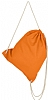 Bolsa Mochila con Cordn  - Color Tangerine