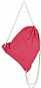 Bolsa Mochila con Cordn  - Color Rouge Red