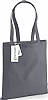 Bolsa Algodon Organico EarthAware Westford Mill - Color Graphite Grey