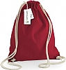 Mochila Cordones Algodon Organico Westfod Mill - Color Classic Red