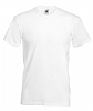 Camiseta Cuello Pico Fruit of the Loom - Color Blanco