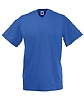 Camiseta Cuello Pico Fruit of the Loom - Color Azul Royal