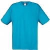 Camiseta Original Color Fruit of the Loom - Color Azul Azure