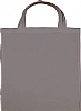 Bolsa Algodon Asa Corta Jassz - Color Dark Grey