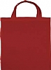 Bolsa Algodon Asa Corta Jassz - Color Red