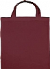 Bolsa Algodon Asa Corta Jassz - Color Burgundy