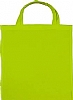 Bolsa Algodon Asa Corta Jassz - Color Lime