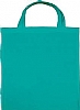 Bolsa Algodon Asa Corta Jassz - Color Turquoise