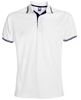 Polo Hombre Montreal Roly - Color Blanco/ Marino 0155