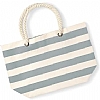 Bolsa Playa Nautical Westford Mill - Color Natural / Gris