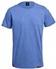 Camiseta Organica Jaspeada Vienna Makito - Color Azul
