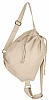 Mochila de Lona con Asas y Cordn SG - Color Natural