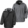 Chaqueta Reversible Intemperie Result - Color Black / Grey