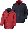 Chaqueta Reversible Intemperie Result - Color Red / Navy