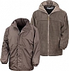 Chaqueta Reversible Intemperie Result - Color Brown / Brown