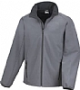 Chaqueta Softshell Printable Hombre Result - Color Carbon/Negro