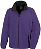 Chaqueta Softshell Printable Hombre Result - Color Purpura/Negro