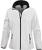 Chaqueta Softshell Printable Mujer Result - Color Blanco / Negro