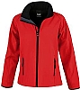 Chaqueta Softshell Printable Mujer Result - Color Negro / Rojo