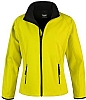 Chaqueta Softshell Printable Mujer Result - Color Amarillo / Negro