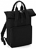 Mochila Roll Top con asas Twin Bag Base - Color Black