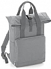 Mochila Roll Top con asas Twin Bag Base - Color Light Grey