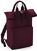 Mochila Roll Top con asas Twin Bag Base - Color Burgundy