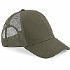 Gorra Trucker Organica Beechfield - Color Verde Oliva