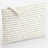 Estuche Algodon Organico Rayas S - Color Grey Stripe