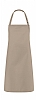 Delantal Gourmet Con Peto Sin Bolsillo Karlowsky - Color Sand
