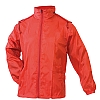 Chubasquero Impermeable Makito Grid - Color Rojo