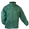 Chubasquero Impermeable Makito Grid - Color Verde