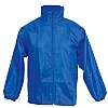 Chubasquero Impermeable Makito Grid - Color Azul Royal