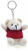 Llavero Peluche Tedchain Makito - Color Rojo