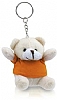 Llavero Peluche Tedchain Makito - Color Naranja