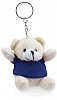 Llavero Peluche Tedchain Makito - Color Azul