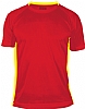 Camiseta Tecnica Crono Anbor - Color Rojo/Amarillo