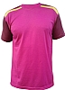 Camiseta Tecnica Cyber Adulto-Infantil Acqua Royal - Color Fucsia/Amarillo