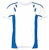 Camiseta Tecnica Grafic Acqua Royal - Color Blanco/Azul Royal