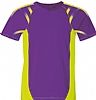 Camiseta Tecnica Grafic Acqua Royal - Color Morado/Amarillo Flor