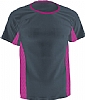 Camiseta Tecnica Atom Acqua Royal - Color Gris Antracita/Fucsia