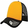 Gorra Rapper Atlantis - Color Negro/Amarillo